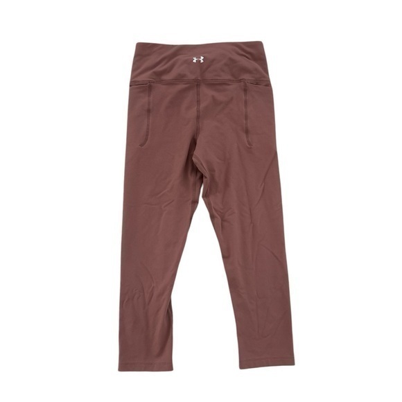 Under Armour Pants - Under Armour Compression Heat Gear Leggings Pants Medium High Rise Mauve Pink
